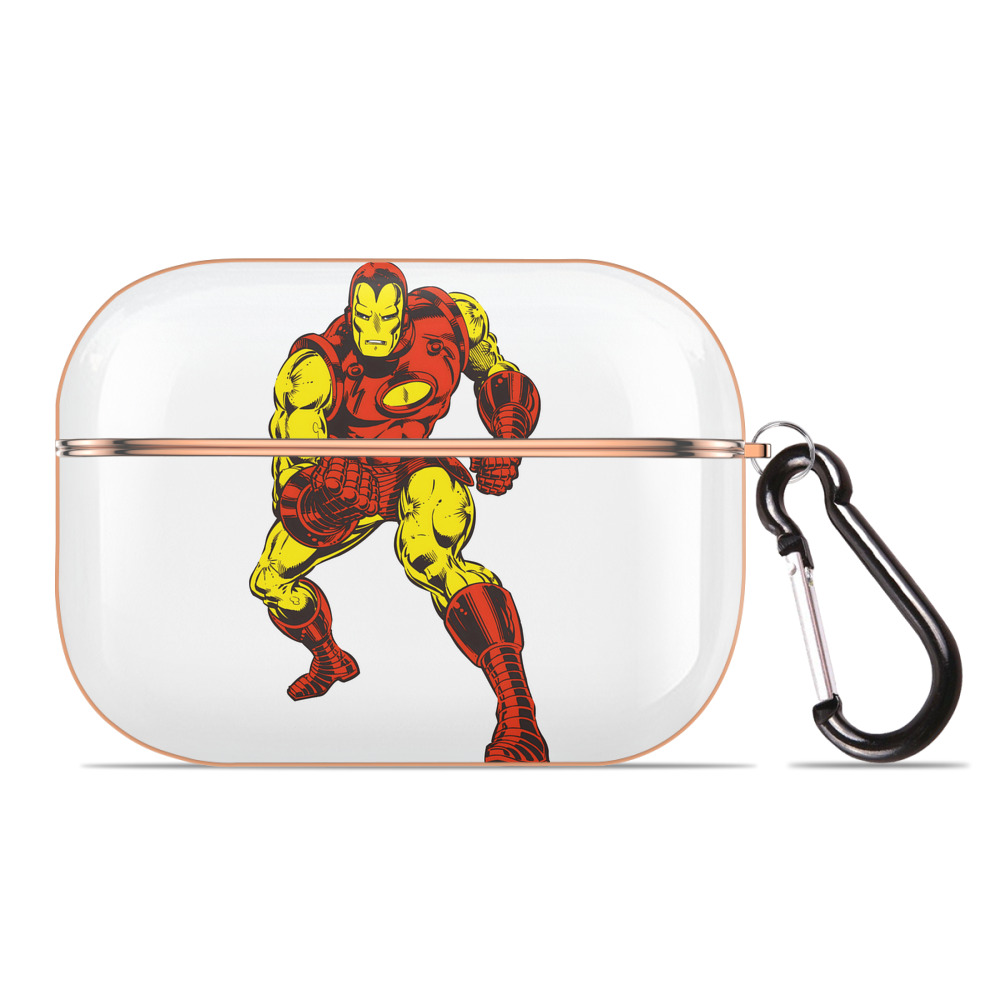 （画像用） アベンジャーズ The Avengers 【AirPods Pro用】ハードシェル保護ケース｜耐衝撃・防指紋・カラビナ付き商品仕様
