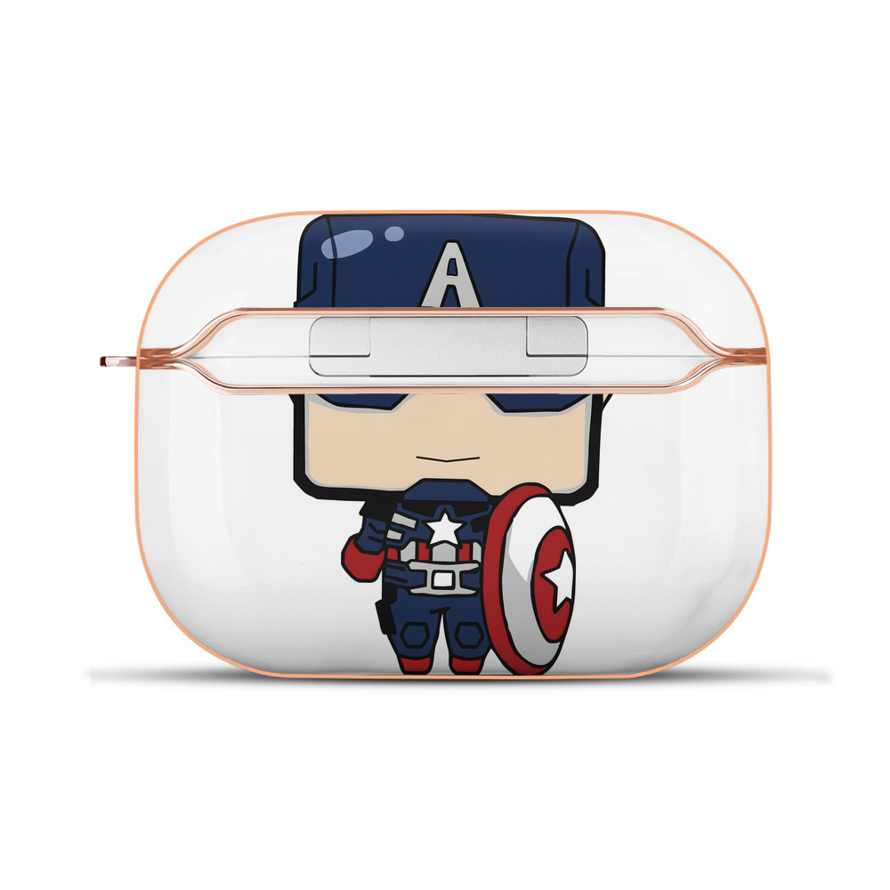 （画像用） アベンジャーズ The Avengers 【AirPods Pro用】ハードシェル保護ケース｜耐衝撃・防指紋・カラビナ付き商品仕様