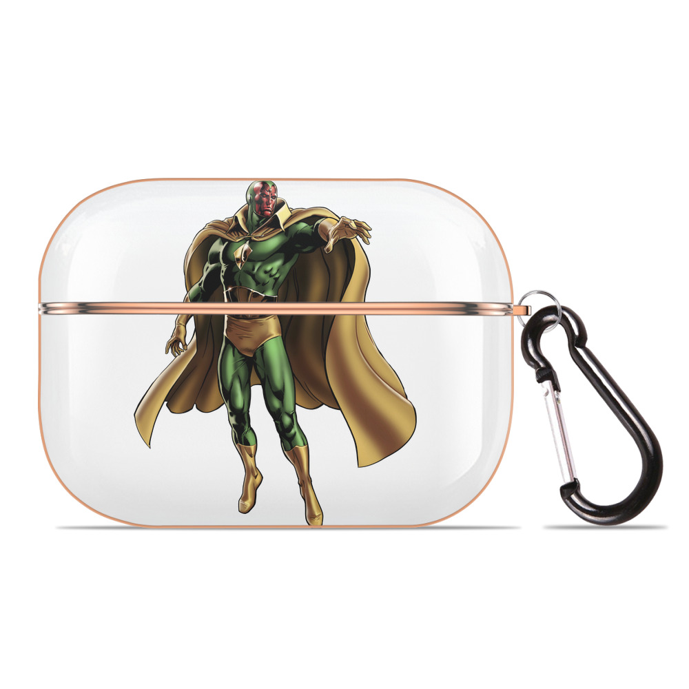 （画像用） アベンジャーズ The Avengers 【AirPods Pro用】ハードシェル保護ケース｜耐衝撃・防指紋・カラビナ付き商品仕様