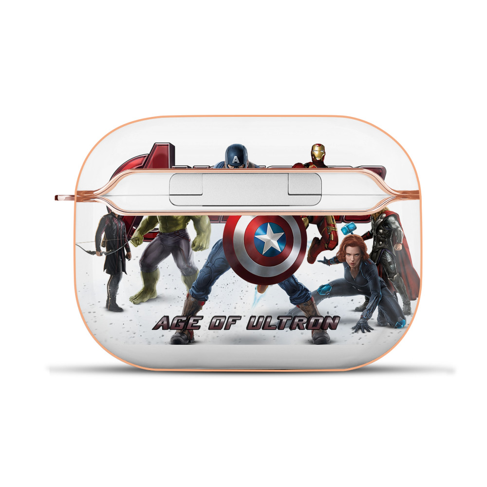 （画像用） アベンジャーズ The Avengers 【AirPods Pro用】ハードシェル保護ケース｜耐衝撃・防指紋・カラビナ付き商品仕様