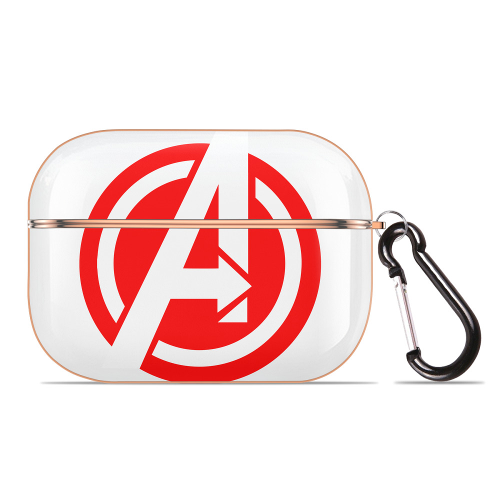 （画像用） アベンジャーズ The Avengers 【AirPods Pro用】ハードシェル保護ケース｜耐衝撃・防指紋・カラビナ付き商品仕様