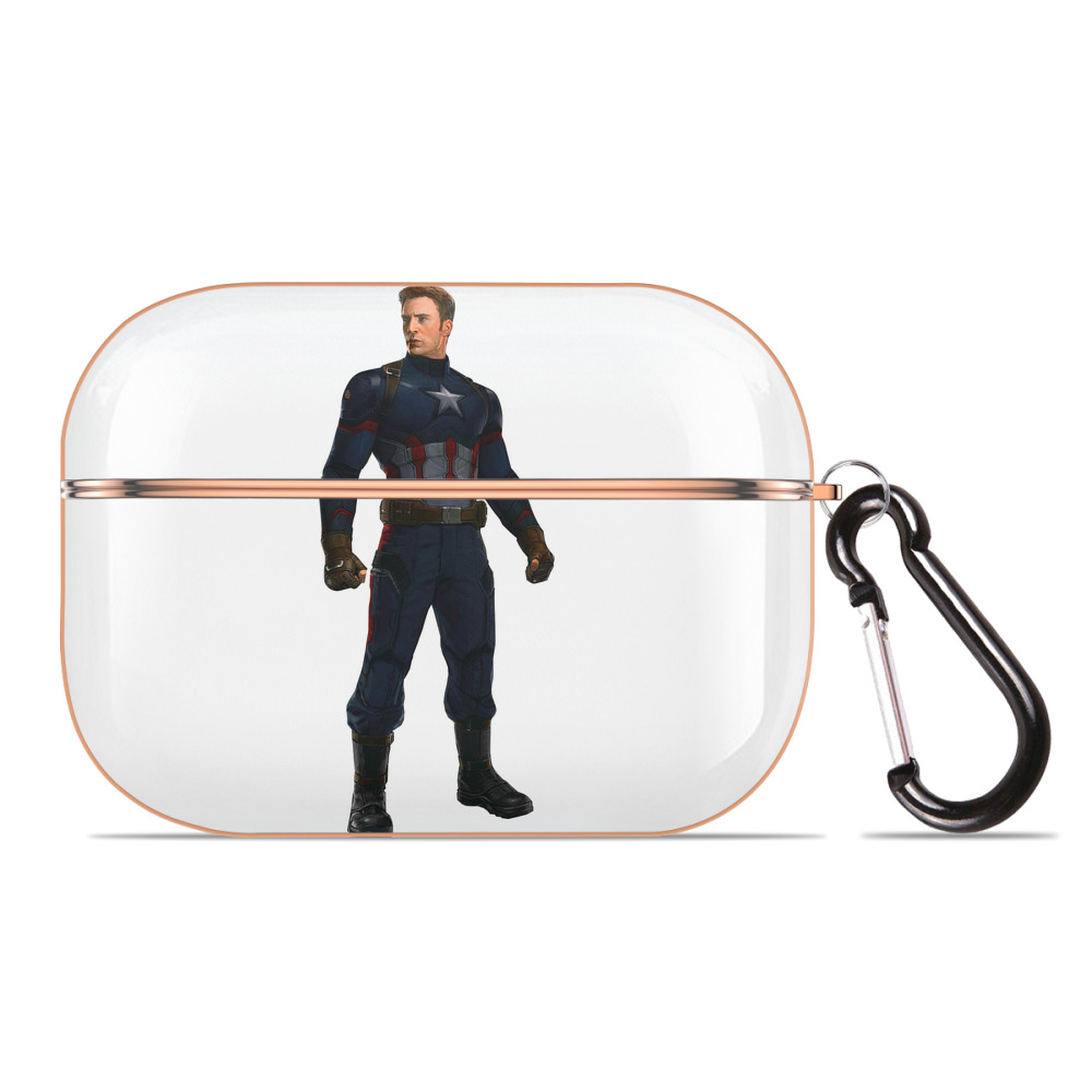 （画像用） アベンジャーズ The Avengers 【AirPods Pro用】ハードシェル保護ケース｜耐衝撃・防指紋・カラビナ付き商品仕様