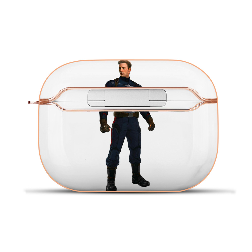 （画像用） アベンジャーズ The Avengers 【AirPods Pro用】ハードシェル保護ケース｜耐衝撃・防指紋・カラビナ付き商品仕様