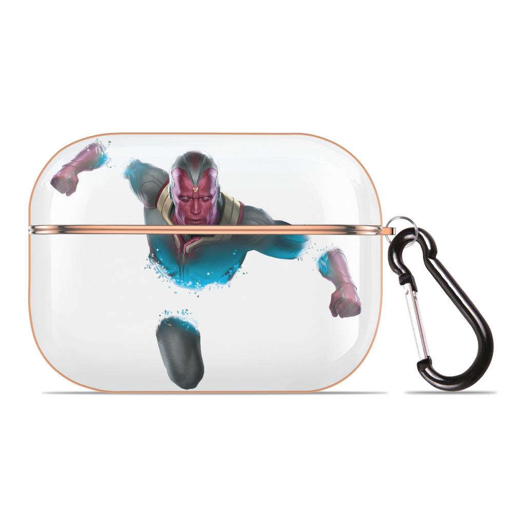 （画像用） アベンジャーズ The Avengers 【AirPods Pro用】ハードシェル保護ケース｜耐衝撃・防指紋・カラビナ付き商品仕様