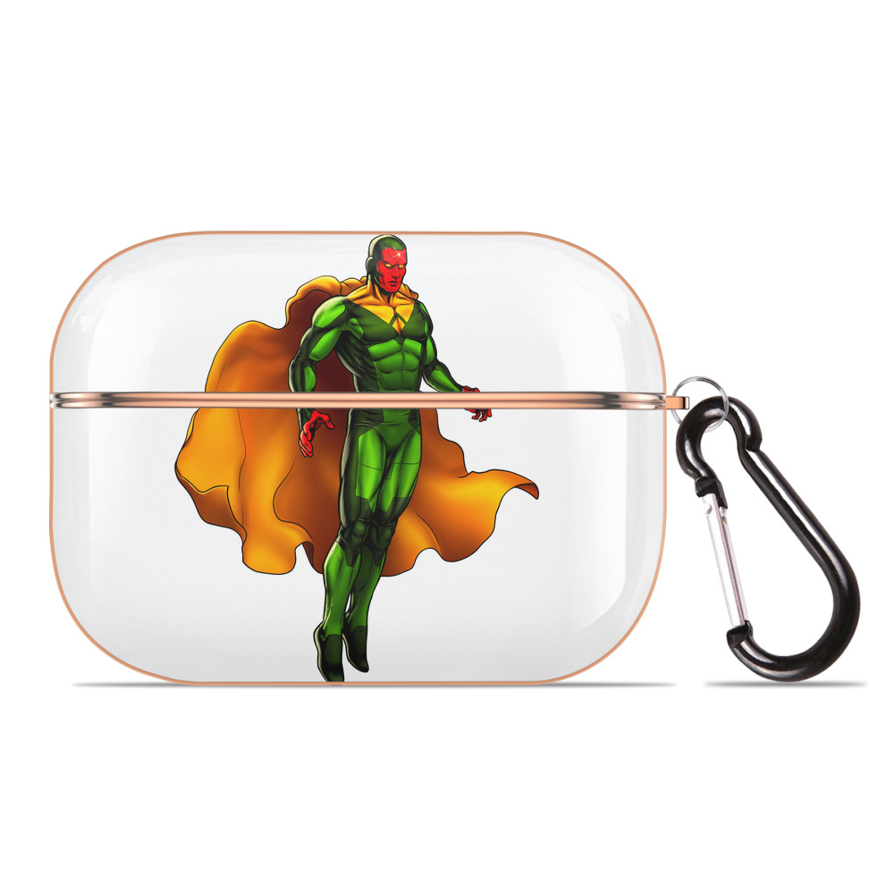 （画像用） アベンジャーズ The Avengers 【AirPods Pro用】ハードシェル保護ケース｜耐衝撃・防指紋・カラビナ付き商品仕様