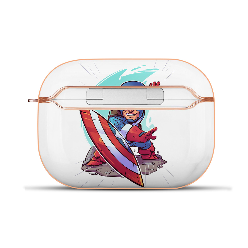 （画像用） アベンジャーズ The Avengers 【AirPods Pro用】ハードシェル保護ケース｜耐衝撃・防指紋・カラビナ付き商品仕様