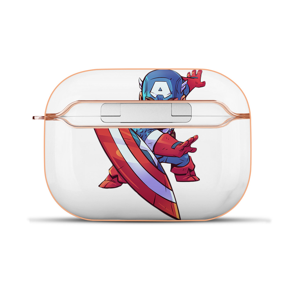 （画像用） アベンジャーズ The Avengers 【AirPods Pro用】ハードシェル保護ケース｜耐衝撃・防指紋・カラビナ付き商品仕様