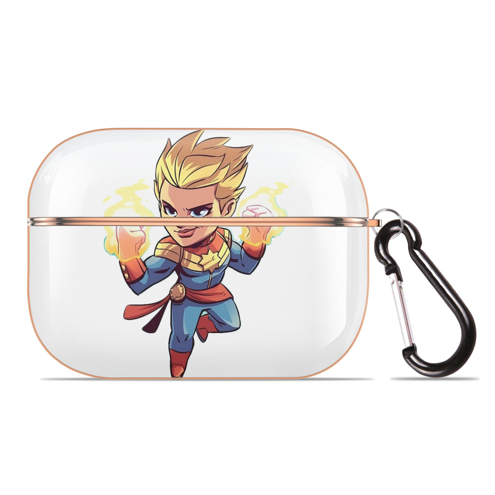 （画像用） アベンジャーズ The Avengers 【AirPods Pro用】ハードシェル保護ケース｜耐衝撃・防指紋・カラビナ付き商品仕様