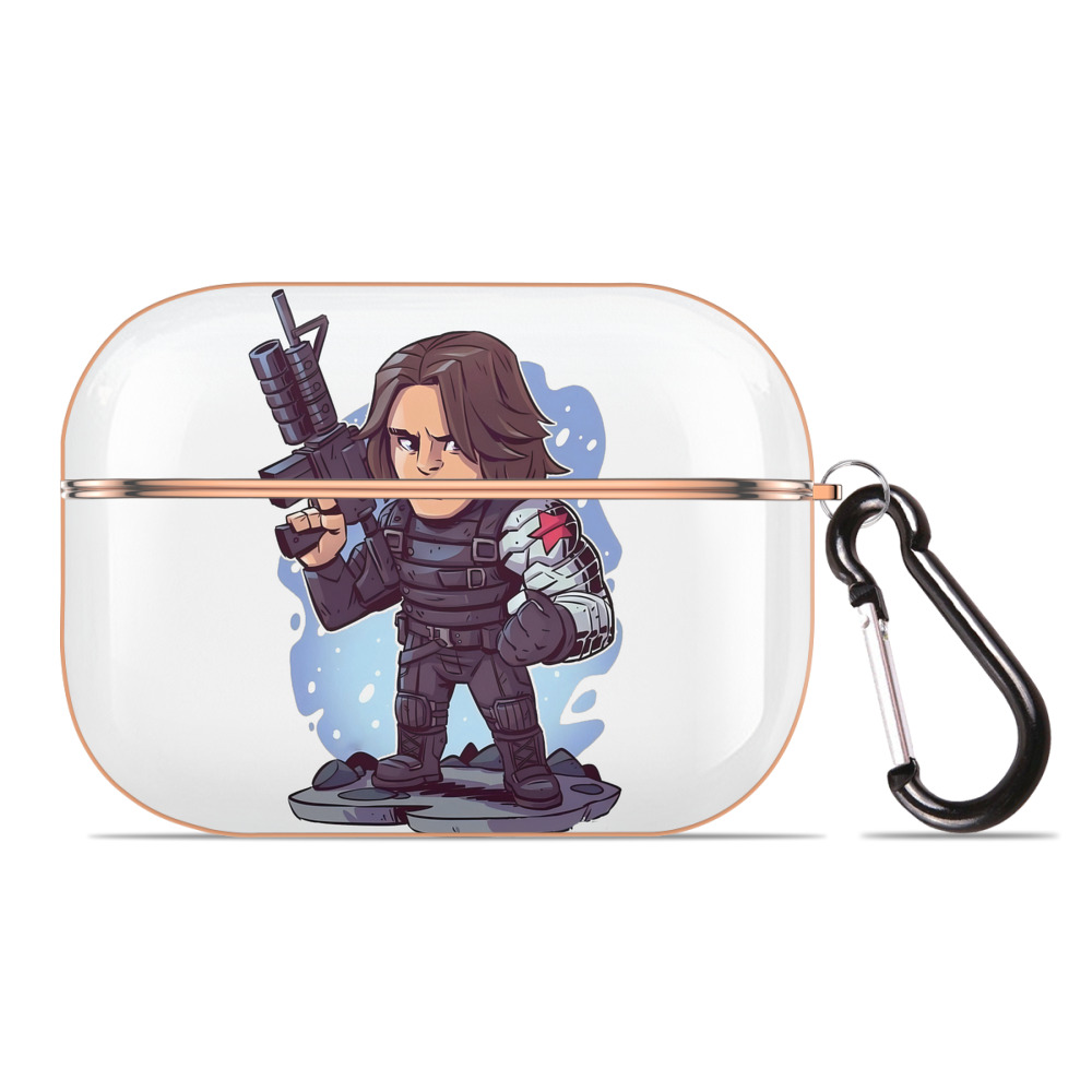 （画像用） アベンジャーズ The Avengers 【AirPods Pro用】ハードシェル保護ケース｜耐衝撃・防指紋・カラビナ付き商品仕様