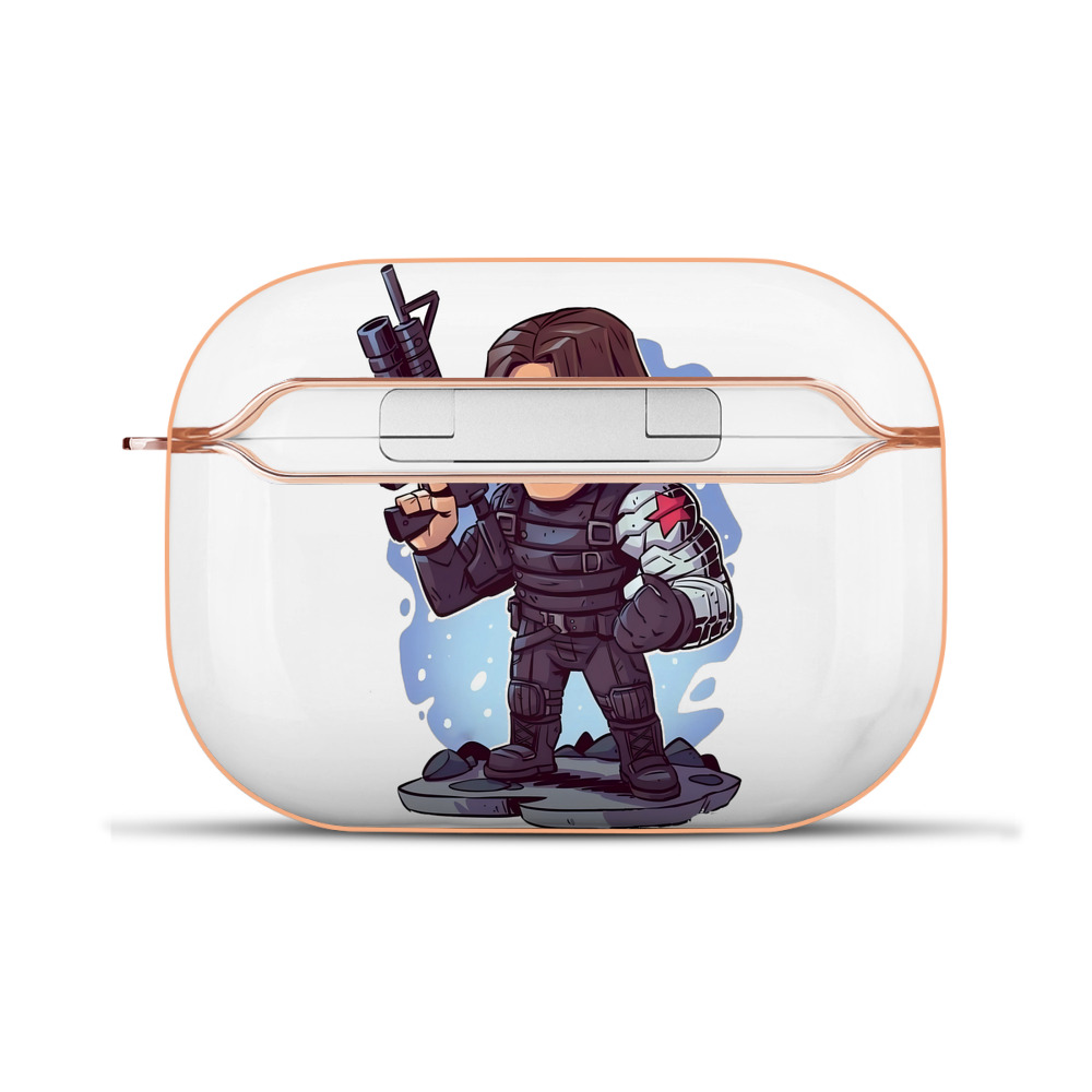 （画像用） アベンジャーズ The Avengers 【AirPods Pro用】ハードシェル保護ケース｜耐衝撃・防指紋・カラビナ付き商品仕様