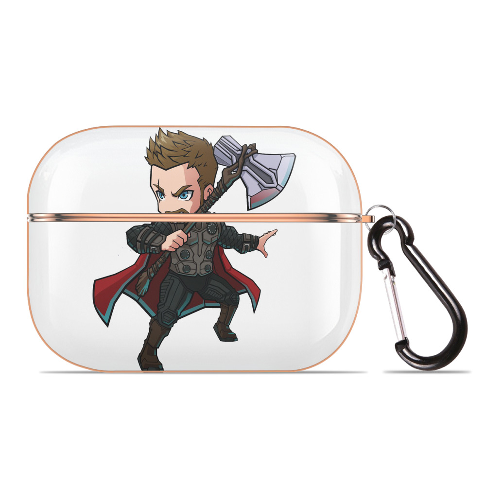 （画像用） アベンジャーズ The Avengers 【AirPods Pro用】ハードシェル保護ケース｜耐衝撃・防指紋・カラビナ付き商品仕様