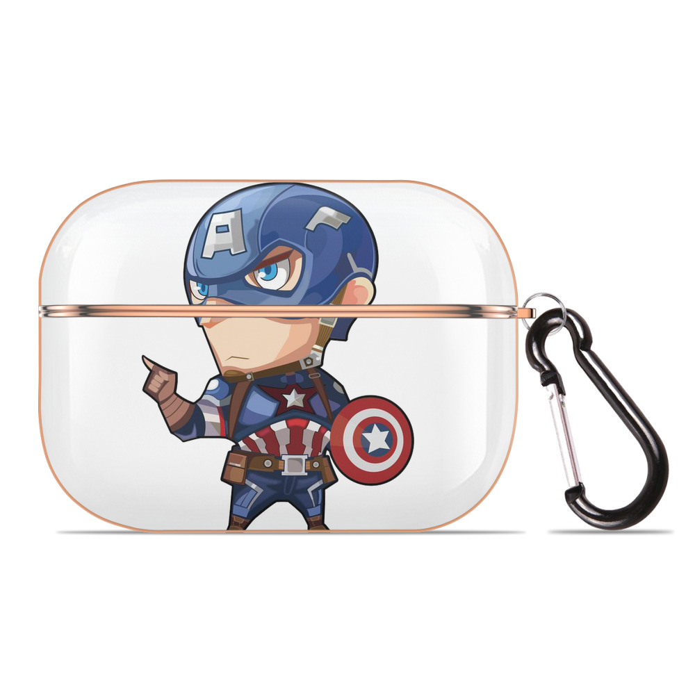 （画像用） アベンジャーズ The Avengers 【AirPods Pro用】ハードシェル保護ケース｜耐衝撃・防指紋・カラビナ付き商品仕様