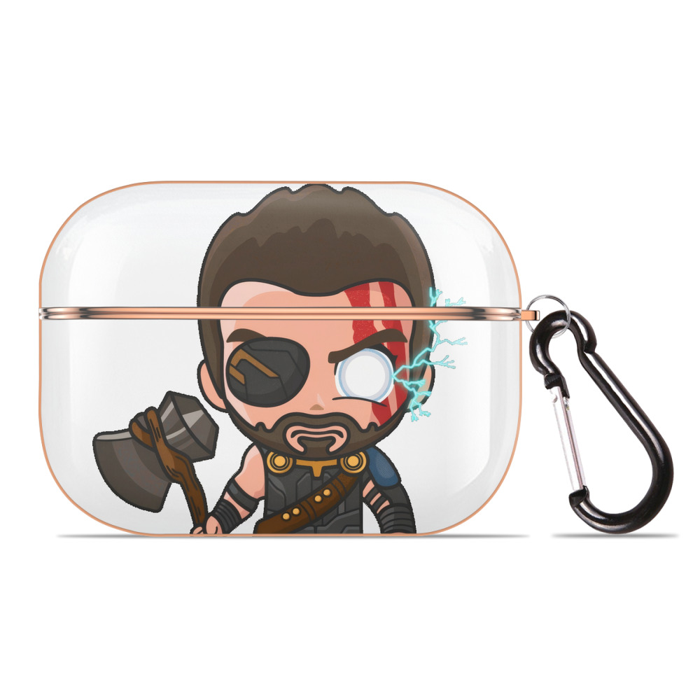 （画像用） アベンジャーズ The Avengers 【AirPods Pro用】ハードシェル保護ケース｜耐衝撃・防指紋・カラビナ付き商品仕様