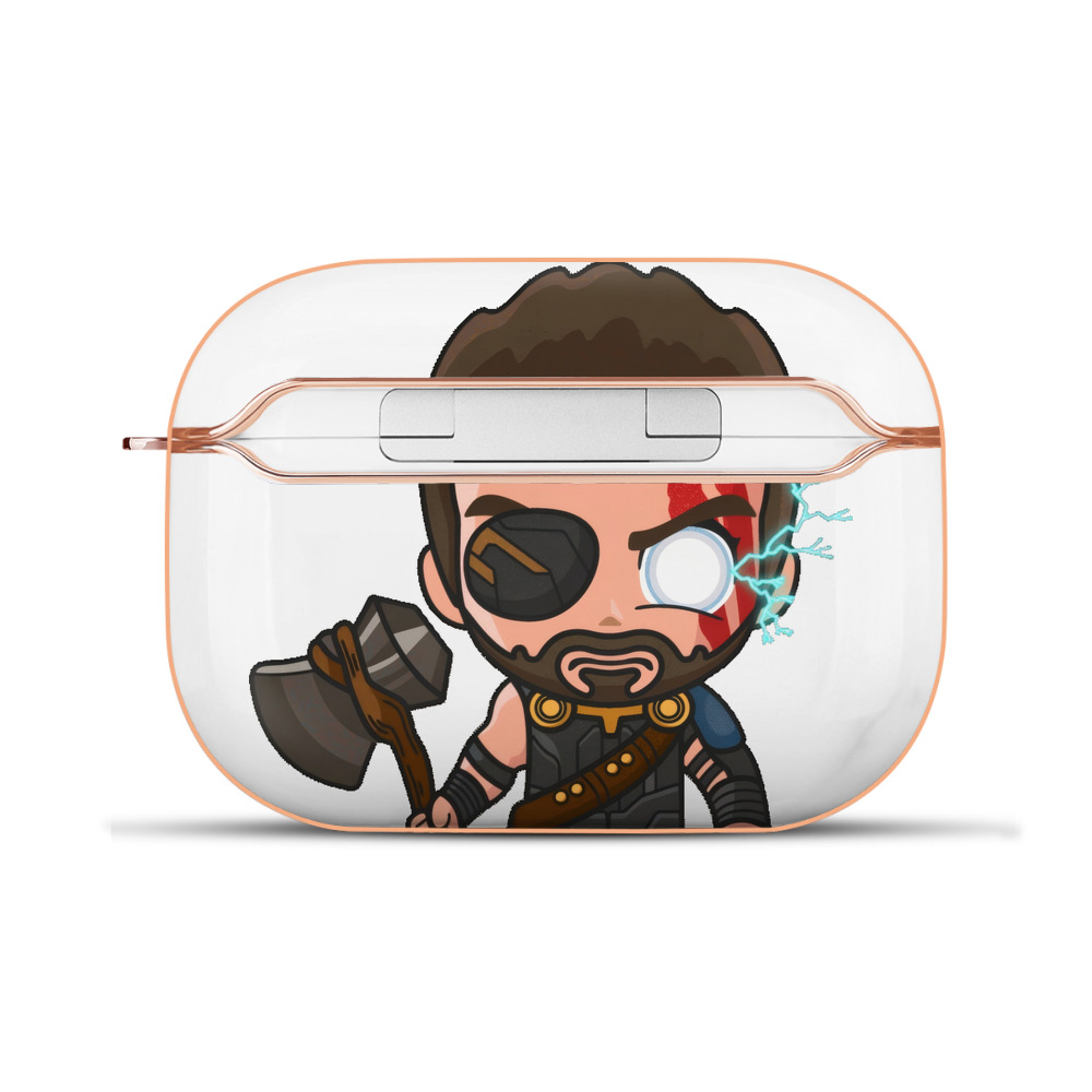 （画像用） アベンジャーズ The Avengers 【AirPods Pro用】ハードシェル保護ケース｜耐衝撃・防指紋・カラビナ付き商品仕様