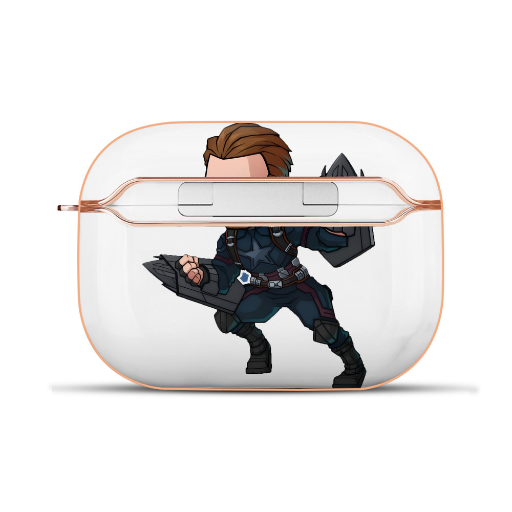 （画像用） アベンジャーズ The Avengers 【AirPods Pro用】ハードシェル保護ケース｜耐衝撃・防指紋・カラビナ付き商品仕様