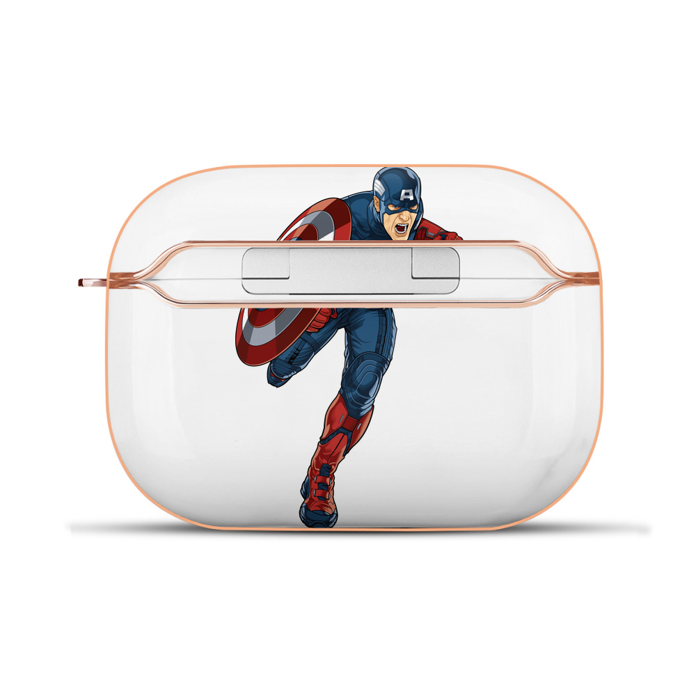（画像用） アベンジャーズ The Avengers 【AirPods Pro用】ハードシェル保護ケース｜耐衝撃・防指紋・カラビナ付き商品仕様