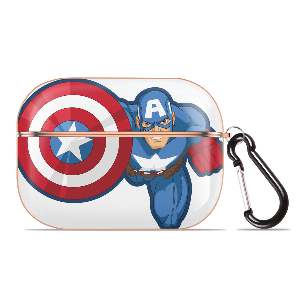 （画像用） アベンジャーズ The Avengers 【AirPods Pro用】ハードシェル保護ケース｜耐衝撃・防指紋・カラビナ付き商品仕様