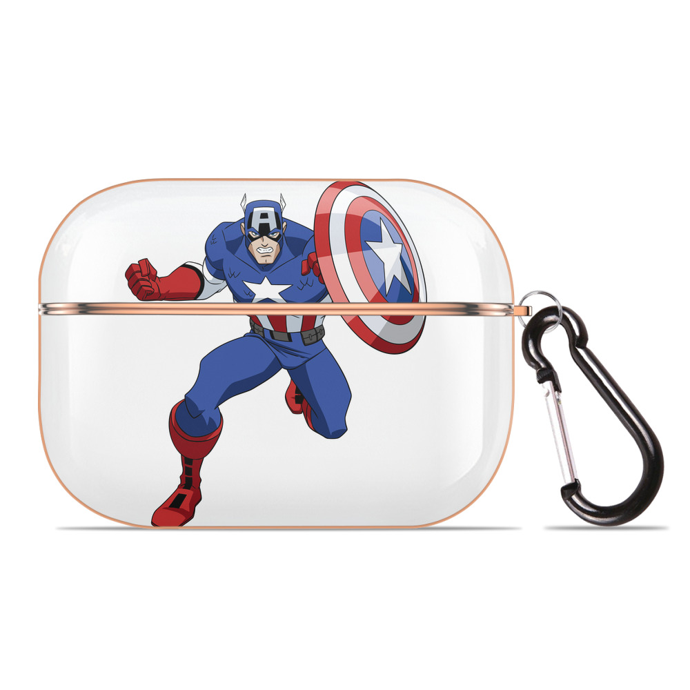 （画像用） アベンジャーズ The Avengers 【AirPods Pro用】ハードシェル保護ケース｜耐衝撃・防指紋・カラビナ付き商品仕様
