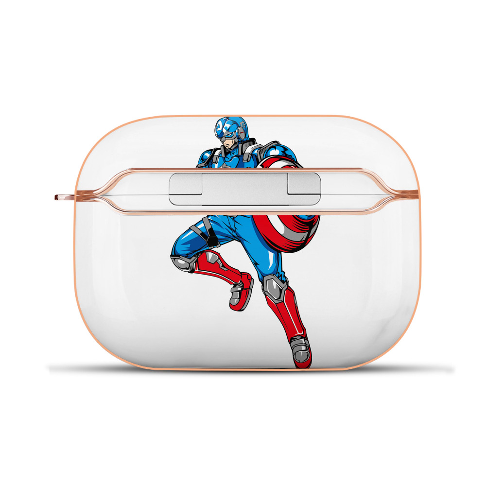 （画像用） アベンジャーズ The Avengers 【AirPods Pro用】ハードシェル保護ケース｜耐衝撃・防指紋・カラビナ付き商品仕様