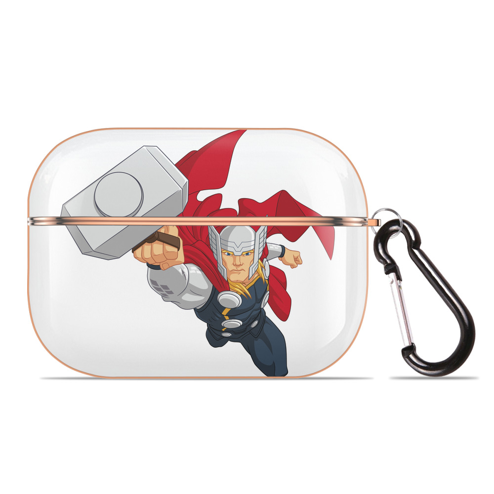 （画像用） アベンジャーズ The Avengers 【AirPods Pro用】ハードシェル保護ケース｜耐衝撃・防指紋・カラビナ付き商品仕様