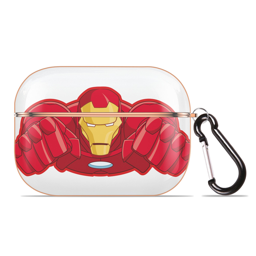 （画像用） アベンジャーズ The Avengers 【AirPods Pro用】ハードシェル保護ケース｜耐衝撃・防指紋・カラビナ付き商品仕様