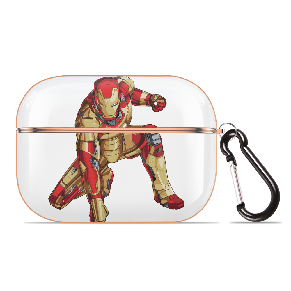 （画像用） アベンジャーズ The Avengers 【AirPods Pro用】ハードシェル保護ケース｜耐衝撃・防指紋・カラビナ付き商品仕様