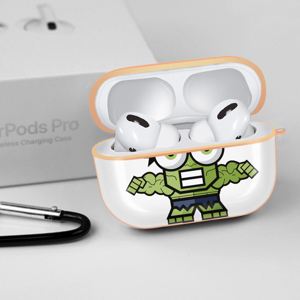 アベンジャーズ The Avengers 【AirPods Pro用】ハードシェル保護ケース｜耐衝撃・防指紋・カラビナ付き商品仕様