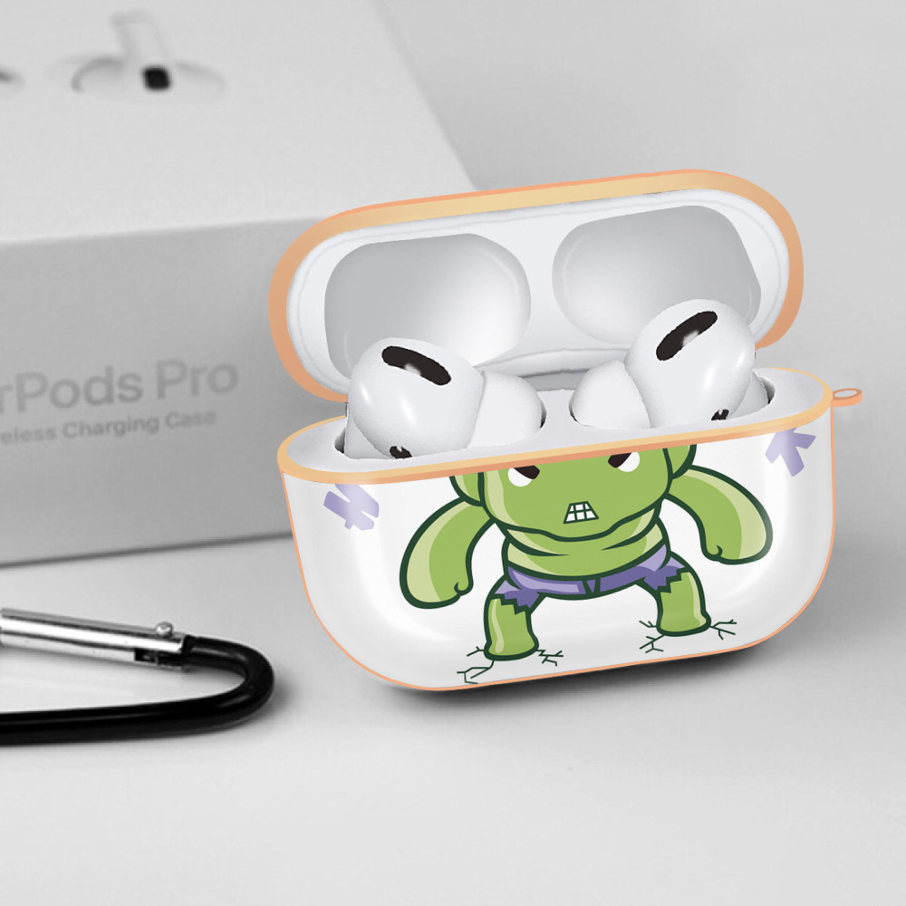 アベンジャーズ The Avengers 【AirPods Pro用】ハードシェル保護ケース｜耐衝撃・防指紋・カラビナ付き商品仕様