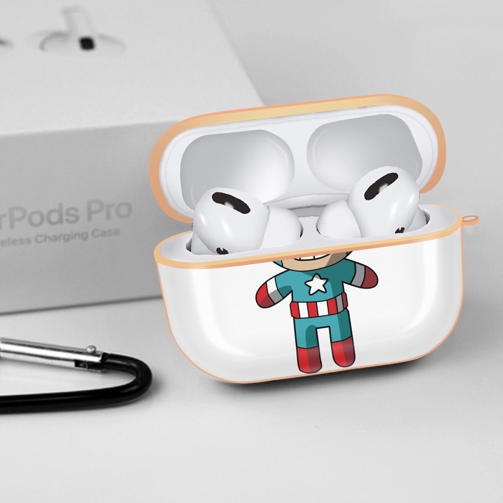 アベンジャーズ The Avengers 【AirPods Pro用】ハードシェル保護ケース｜耐衝撃・防指紋・カラビナ付き商品仕様
