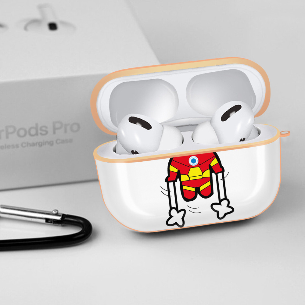 アベンジャーズ The Avengers 【AirPods Pro用】ハードシェル保護ケース｜耐衝撃・防指紋・カラビナ付き商品仕様