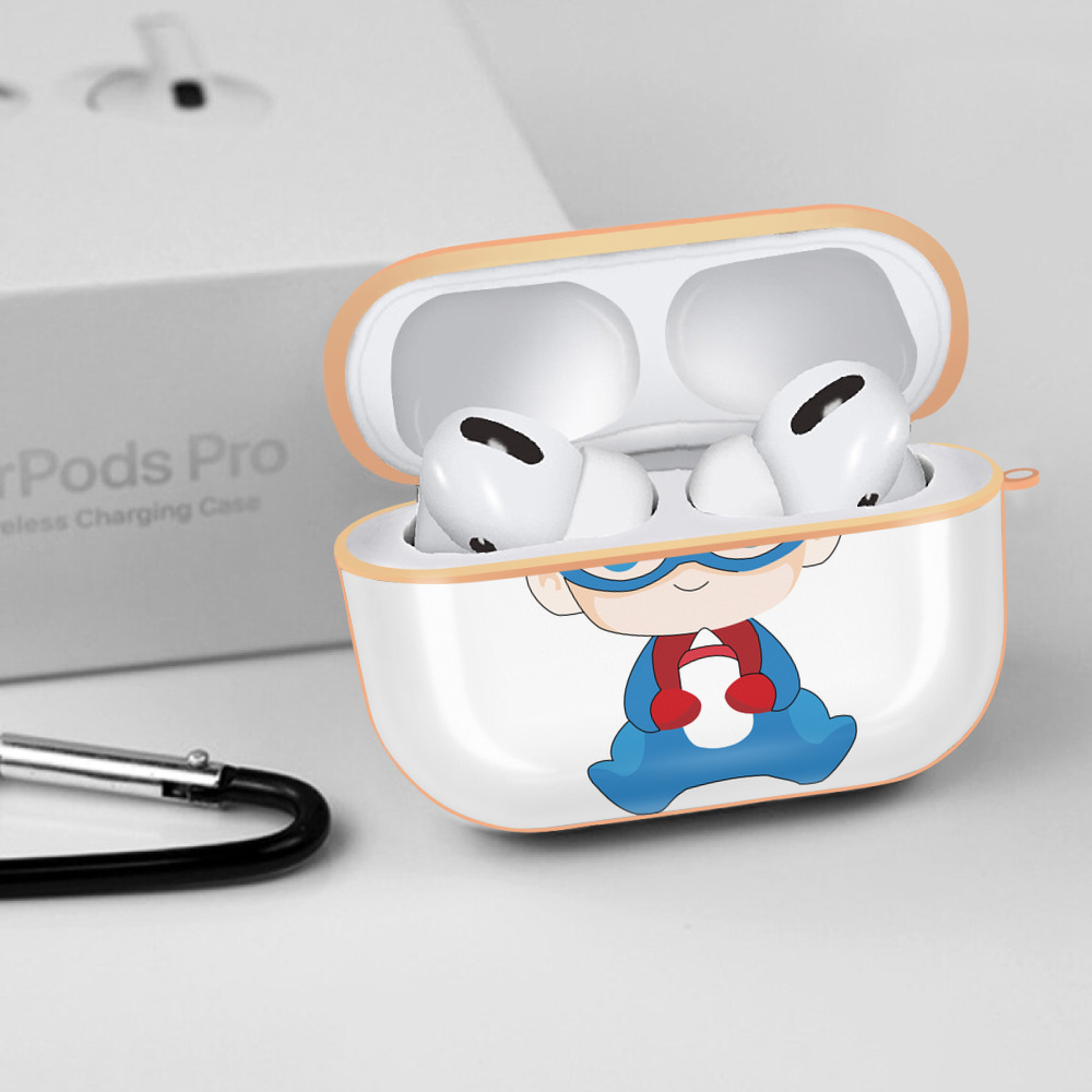 アベンジャーズ The Avengers 【AirPods Pro用】ハードシェル保護ケース｜耐衝撃・防指紋・カラビナ付き商品仕様
