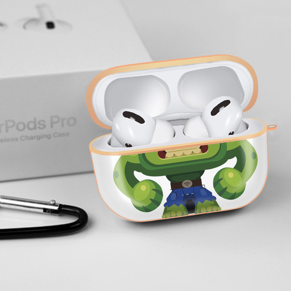 アベンジャーズ The Avengers 【AirPods Pro用】ハードシェル保護ケース｜耐衝撃・防指紋・カラビナ付き商品仕様