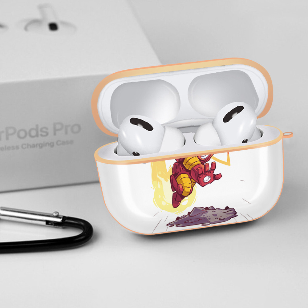 アベンジャーズ The Avengers 【AirPods Pro用】ハードシェル保護ケース｜耐衝撃・防指紋・カラビナ付き商品仕様