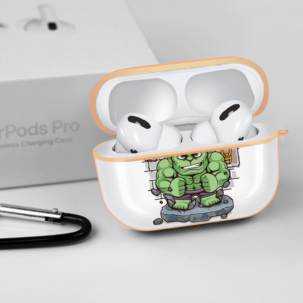 アベンジャーズ The Avengers 【AirPods Pro用】ハードシェル保護ケース｜耐衝撃・防指紋・カラビナ付き商品仕様