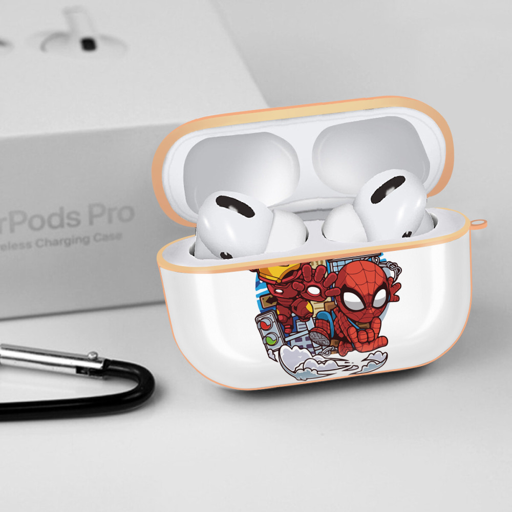 アベンジャーズ The Avengers 【AirPods Pro用】ハードシェル保護ケース｜耐衝撃・防指紋・カラビナ付き商品仕様