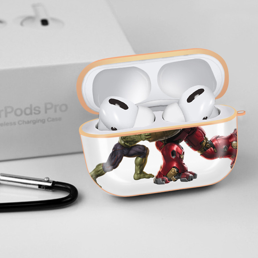 アベンジャーズ The Avengers 【AirPods Pro用】ハードシェル保護ケース｜耐衝撃・防指紋・カラビナ付き商品仕様