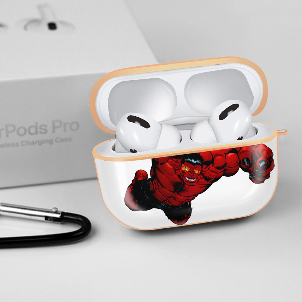 アベンジャーズ The Avengers 【AirPods Pro用】ハードシェル保護ケース｜耐衝撃・防指紋・カラビナ付き商品仕様