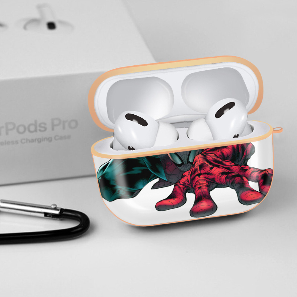 アベンジャーズ The Avengers 【AirPods Pro用】ハードシェル保護ケース｜耐衝撃・防指紋・カラビナ付き商品仕様