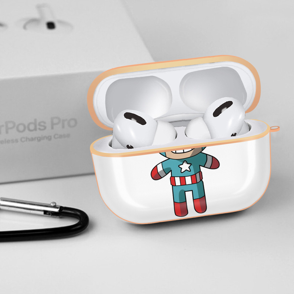 アベンジャーズ The Avengers 【AirPods Pro用】ハードシェル保護ケース｜耐衝撃・防指紋・カラビナ付き商品仕様