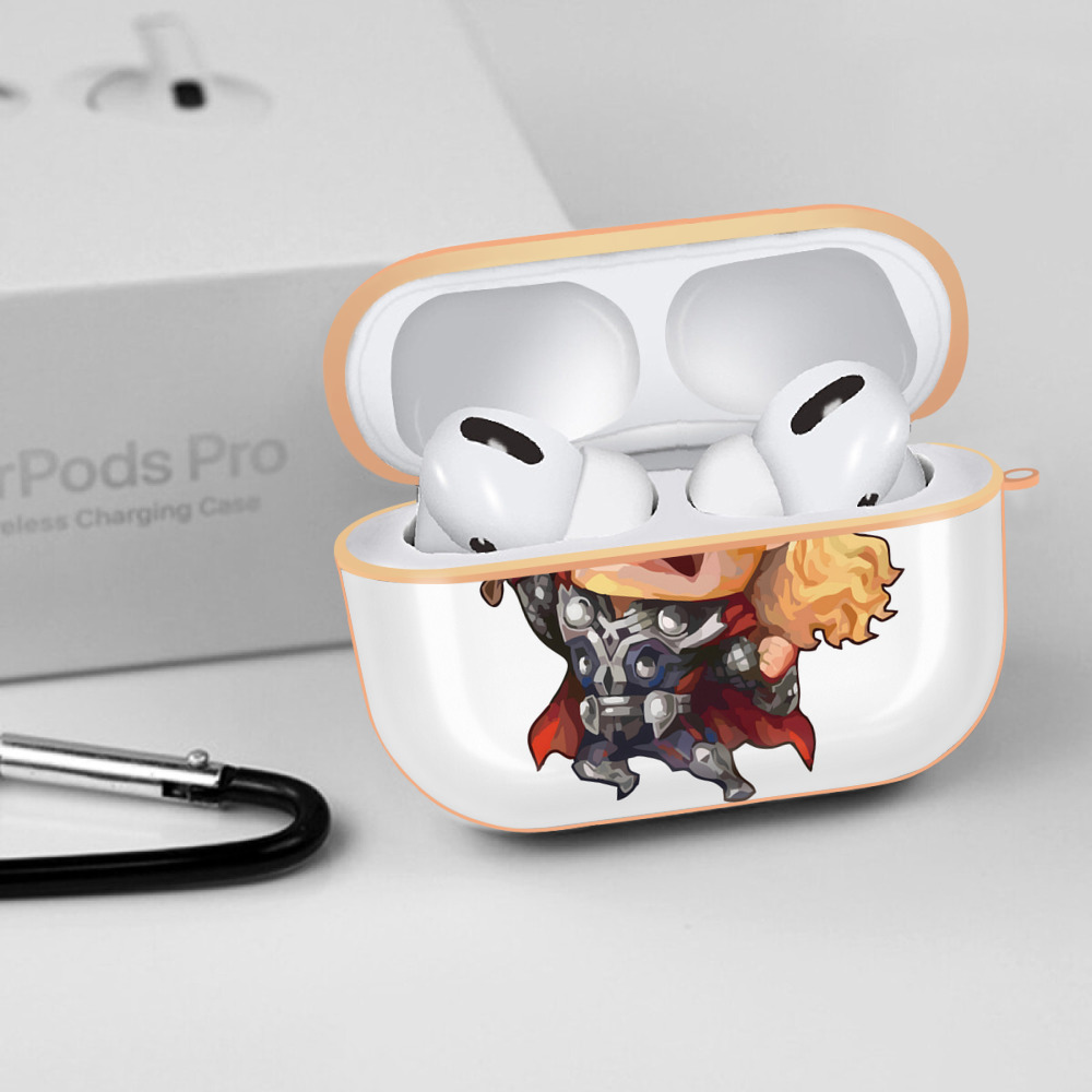 アベンジャーズ The Avengers 【AirPods Pro用】ハードシェル保護ケース｜耐衝撃・防指紋・カラビナ付き商品仕様