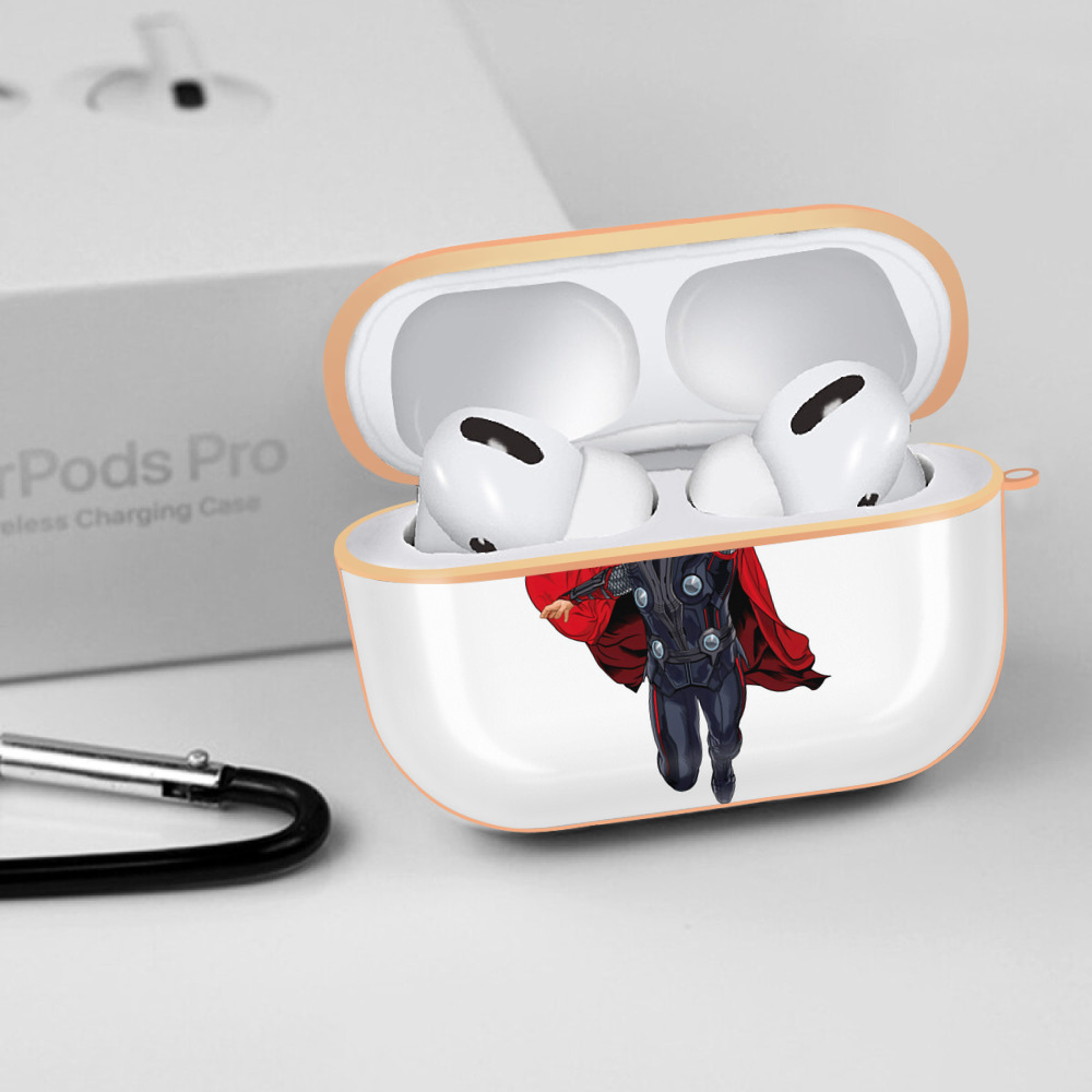 アベンジャーズ The Avengers 【AirPods Pro用】ハードシェル保護ケース｜耐衝撃・防指紋・カラビナ付き商品仕様