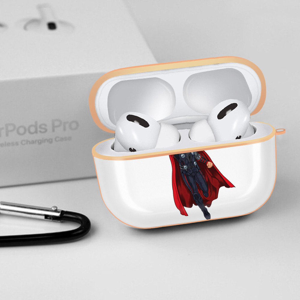 アベンジャーズ The Avengers 【AirPods Pro用】ハードシェル保護ケース｜耐衝撃・防指紋・カラビナ付き商品仕様