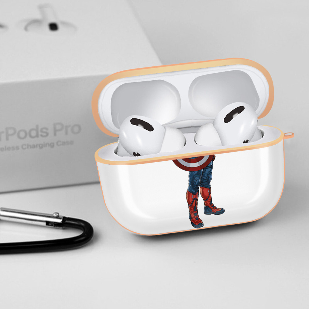 アベンジャーズ The Avengers 【AirPods Pro用】ハードシェル保護ケース｜耐衝撃・防指紋・カラビナ付き商品仕様