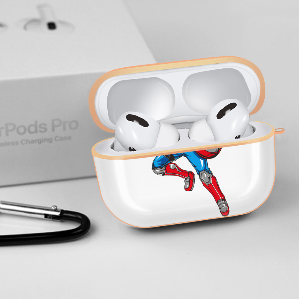 アベンジャーズ The Avengers 【AirPods Pro用】ハードシェル保護ケース｜耐衝撃・防指紋・カラビナ付き商品仕様