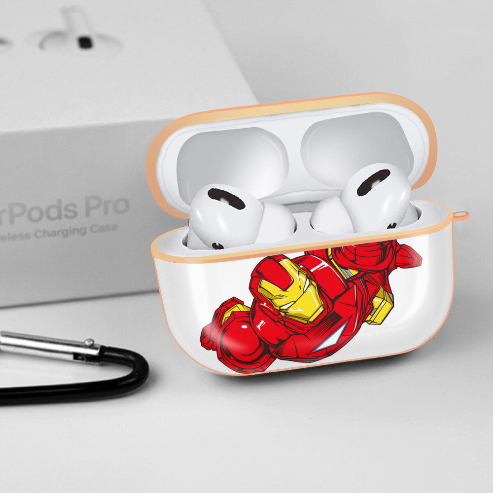 アベンジャーズ The Avengers 【AirPods Pro用】ハードシェル保護ケース｜耐衝撃・防指紋・カラビナ付き商品仕様