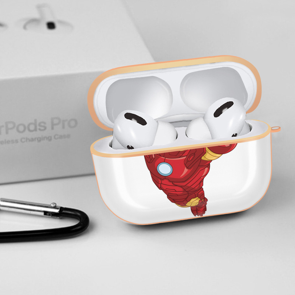 アベンジャーズ The Avengers 【AirPods Pro用】ハードシェル保護ケース｜耐衝撃・防指紋・カラビナ付き商品仕様