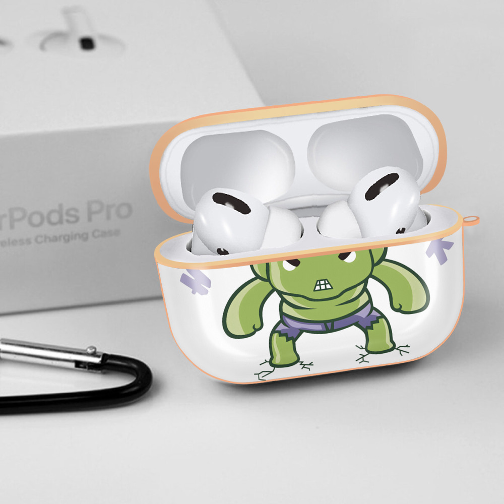 アベンジャーズ The Avengers 【AirPods Pro用】ハードシェル保護ケース｜耐衝撃・防指紋・カラビナ付き商品仕様