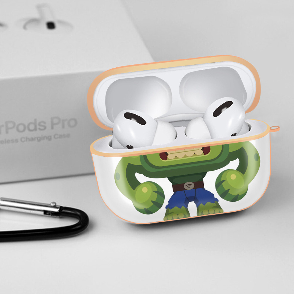 アベンジャーズ The Avengers 【AirPods Pro用】ハードシェル保護ケース｜耐衝撃・防指紋・カラビナ付き商品仕様