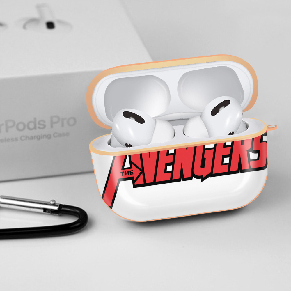 アベンジャーズ The Avengers 【AirPods Pro用】ハードシェル保護ケース｜耐衝撃・防指紋・カラビナ付き商品仕様