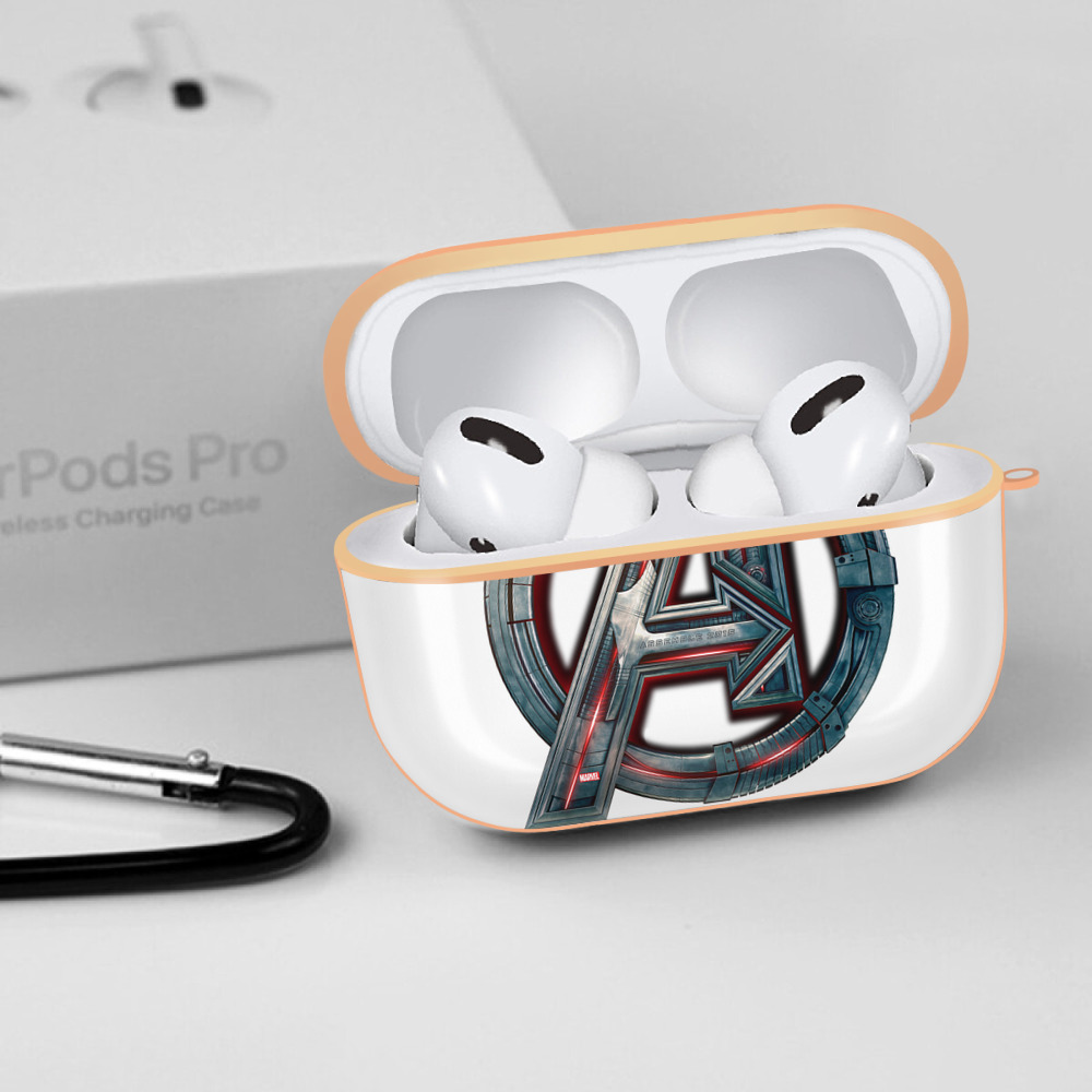 アベンジャーズ The Avengers 【AirPods Pro用】ハードシェル保護ケース｜耐衝撃・防指紋・カラビナ付き商品仕様